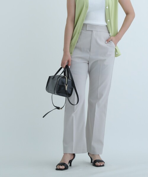 OPAQUE.CLIP(オペークドットクリップ)の「◆スクエアボストンバッグ【2WAY】(ボストンバッグ・レディース・ブラック/オフホワイト・00)」の3枚目の写真