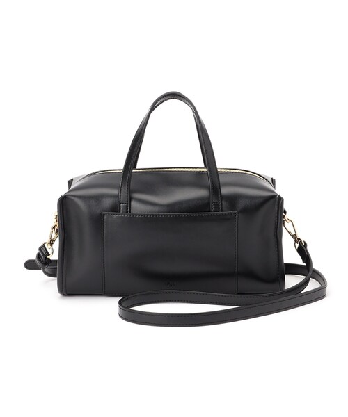 OPAQUE.CLIP(オペークドットクリップ)の「◆スクエアボストンバッグ【2WAY】(ボストンバッグ・レディース・ブラック/オフホワイト・00)」の12枚目の写真