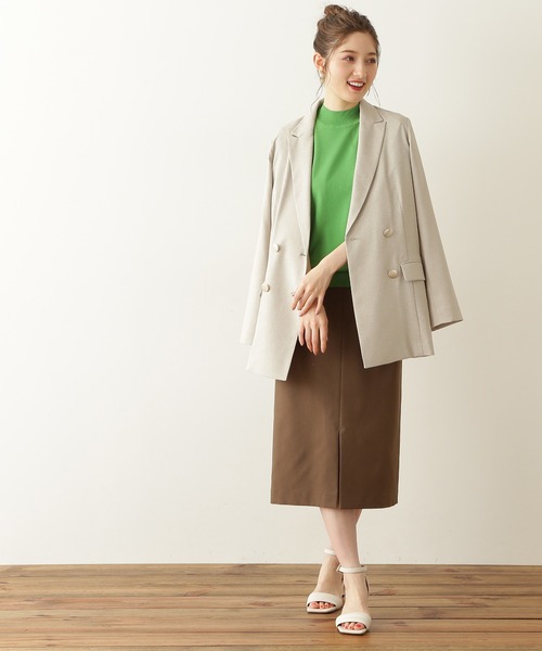 N.(N. Natural Beauty Basic)(エヌエヌナチュラルビューティーベーシック)の「【S Size Line】◆ツイルストレッチポケットタイトスカート(スカート・レディース・オフホワイト/モカ/ネイビー/ピンク・SMALL/MEDIUM)」の9枚目の写真