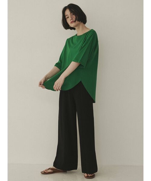 COTORICA（コトリカ）の「配色ウォッシャブルニットパンツ（その他パンツ・レディース・ブラック/ベージュ/カーキ/オレンジ/ブルー・FREE）」の14枚目の写真