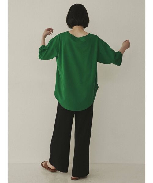 COTORICA（コトリカ）の「配色ウォッシャブルニットパンツ（その他パンツ・レディース・ブラック/ベージュ/カーキ/オレンジ/ブルー・FREE）」の17枚目の写真