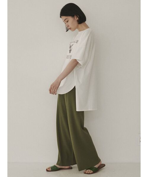 COTORICA（コトリカ）の「配色ウォッシャブルニットパンツ（その他パンツ・レディース・ブラック/ベージュ/カーキ/オレンジ/ブルー・FREE）」の11枚目の写真