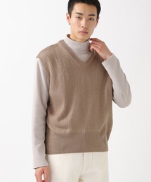ALAND（エーランド）の「MEANDER／V-NECK KNIT VEST　2258894（ベスト・メンズ）」
