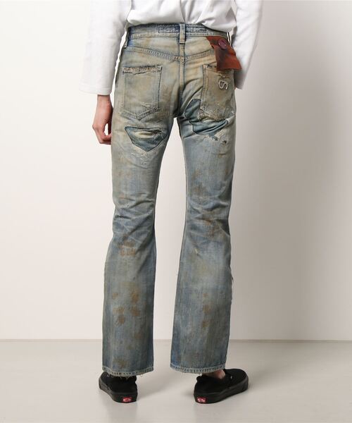 SHOOP （シュープ）の「【SHOOP/シュープ】100 YEARS BOOTCUT JEANS（デニムパンツ・メンズ・ブルー系その他・SMALL/MEDIUM）」の12枚目の写真
