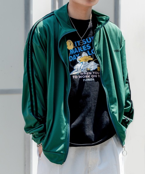 DEVICE（デバイス）の「duckプリント 韓国ビッグシルエット 古着風 プリント 半袖 Tシャツ（Tシャツ/カットソー・メンズ・ホワイト/ブラック・FREE）」の18枚目の写真