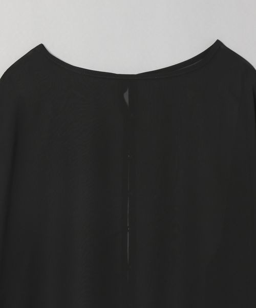 JEANASIS(ジーナシス)の「2WAYシアープルオーバーLS/276771(シャツ/ブラウス・レディース・ホワイト/ブラック/レッド・FREE)」の10枚目の写真