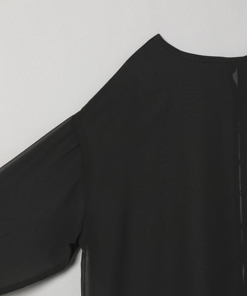 JEANASIS(ジーナシス)の「2WAYシアープルオーバーLS/276771(シャツ/ブラウス・レディース・ホワイト/ブラック/レッド・FREE)」の11枚目の写真