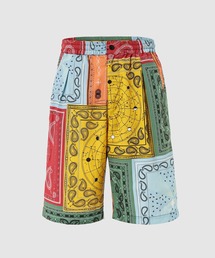 ALL OVER BANDANA NYLON SHORTS