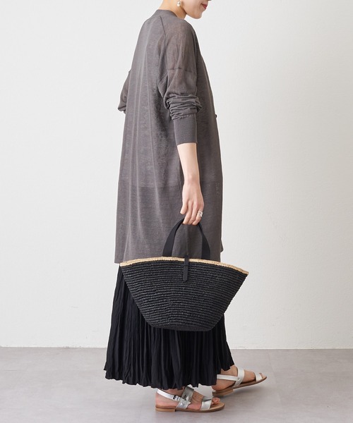 BEARDSLEY(ビアズリー)の「リネンタンク(タンクトップ・レディース・ブラック/ブルー/ホワイト・FREE)」の10枚目の写真