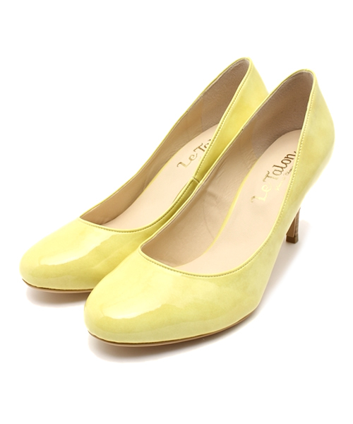 LE TALON（ルタロン）の「【GINGER4月号掲載】◇7.5cmエナメルプレーン（パンプス・レディース・ブラック/ホワイト/ベージュ/イエロー/ネイビー・36/37/35/35.5/38/37.5/36.5）」の14枚目の写真