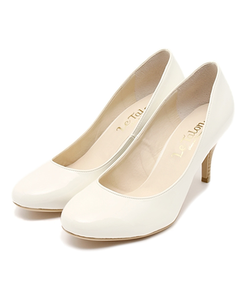 LE TALON（ルタロン）の「【GINGER4月号掲載】◇7.5cmエナメルプレーン（パンプス・レディース・ブラック/ホワイト/ベージュ/イエロー/ネイビー・36/37/35/35.5/38/37.5/36.5）」の16枚目の写真