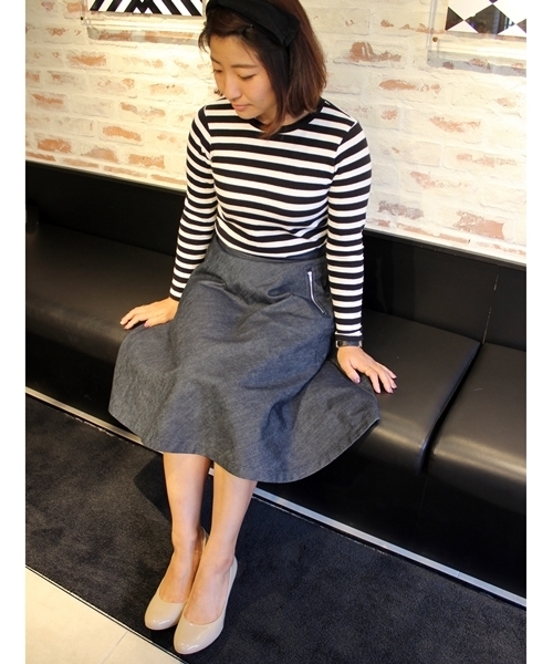 LE TALON（ルタロン）の「【GINGER4月号掲載】◇7.5cmエナメルプレーン（パンプス・レディース・ブラック/ホワイト/ベージュ/イエロー/ネイビー・36/37/35/35.5/38/37.5/36.5）」の19枚目の写真