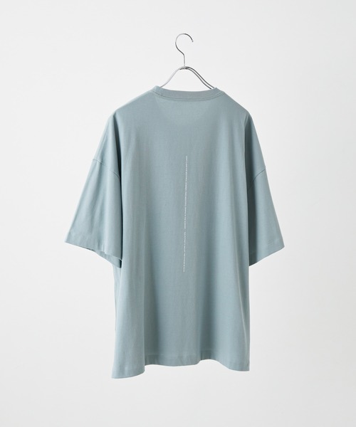 JUNRED（ジュンレッド）の「フォトプリントTシャツ（Tシャツ/カットソー・メンズ・ホワイト/パープル/ブルー・S/M/L）」の7枚目の写真