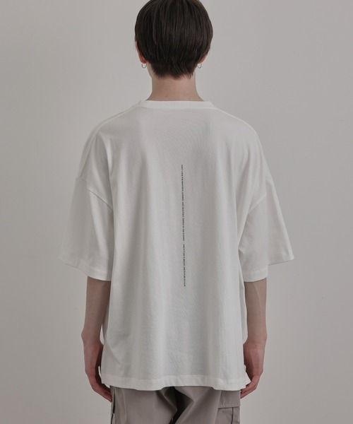 JUNRED（ジュンレッド）の「フォトプリントTシャツ（Tシャツ/カットソー・メンズ・ホワイト/パープル/ブルー・S/M/L）」の11枚目の写真