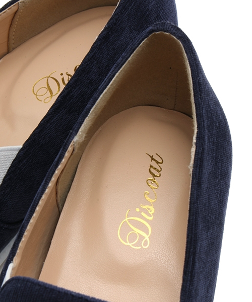 DISCOAT(ディスコート)の「【Discoat】インヒールスリッポン(スニーカー・レディース・グレー/アイボリー/ネイビー・MEDIUM/LARGE/SMALL)」の9枚目の写真