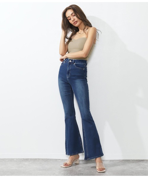 ANAP（アナップ）の「ベアブラトップ（チューブトップ・レディース・ホワイト/ブラック/ベージュ/グレー・FREE）」の5枚目の写真