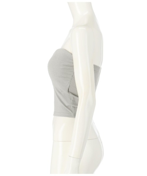 ANAP（アナップ）の「ベアブラトップ（チューブトップ・レディース・ホワイト/ブラック/ベージュ/グレー・FREE）」の10枚目の写真