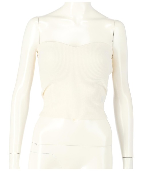 ANAP（アナップ）の「ベアブラトップ（チューブトップ・レディース・ホワイト/ブラック/ベージュ/グレー・FREE）」の16枚目の写真