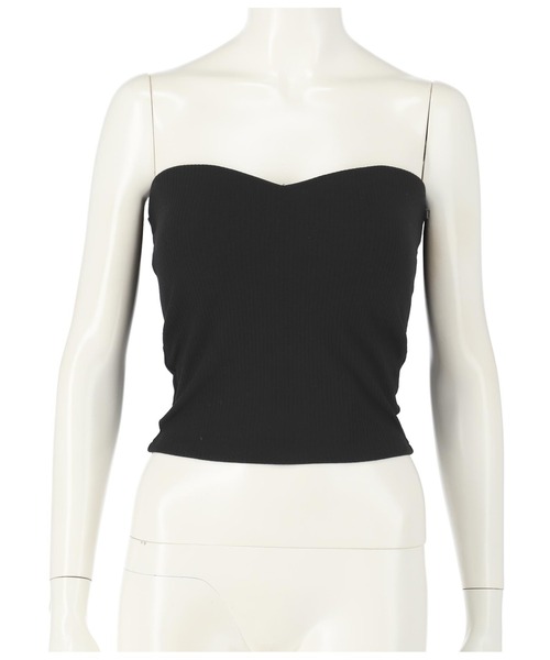 ANAP（アナップ）の「ベアブラトップ（チューブトップ・レディース・ホワイト/ブラック/ベージュ/グレー・FREE）」の13枚目の写真