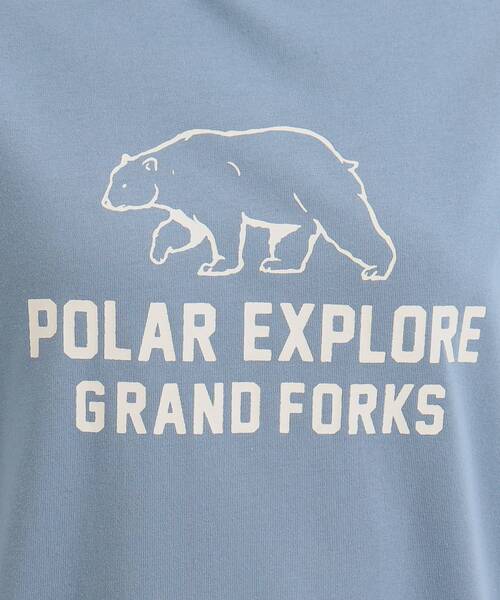 SHOO・LA・RUE(シューラルー)の「◆【S-L】アニマルプリントTシャツ(Tシャツ/カットソー・レディース・ブルー/アイボリー・03/01/02)」の16枚目の写真