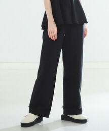 Demi-Luxe BEAMS | Demi-Luxe BEAMS / サッカー タブ付き パンツ(その他パンツ)