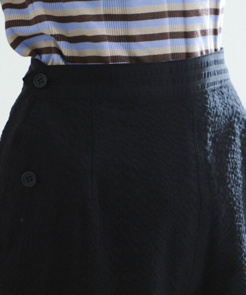 Demi-Luxe BEAMS（デミルクス ビームス）の「Demi-Luxe BEAMS / サッカー タブ付き パンツ（その他パンツ・レディース・ブラック/その他/レッド・38/36）」の20枚目の写真