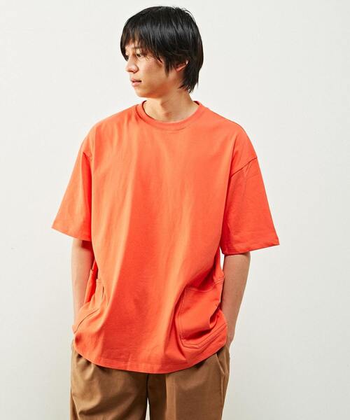 MASTER FRAME（マスターフレーム ）の「天竺ポケット付きカットソー（Tシャツ/カットソー・メンズ・イエロー/オレンジ/ブルー・4/3）」の3枚目の写真