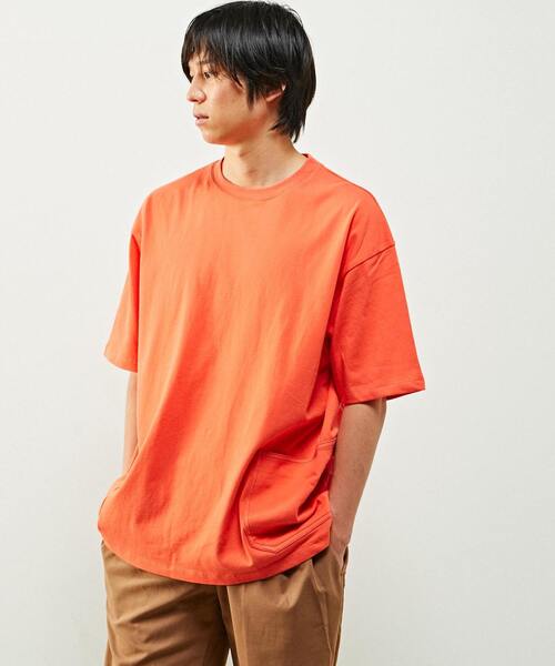 MASTER FRAME（マスターフレーム ）の「天竺ポケット付きカットソー（Tシャツ/カットソー・メンズ・イエロー/オレンジ/ブルー・4/3）」の17枚目の写真