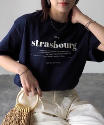 GILDAN strasbourgプリントTシャツ