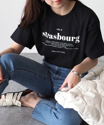 GILDAN strasbourgプリントTシャツ