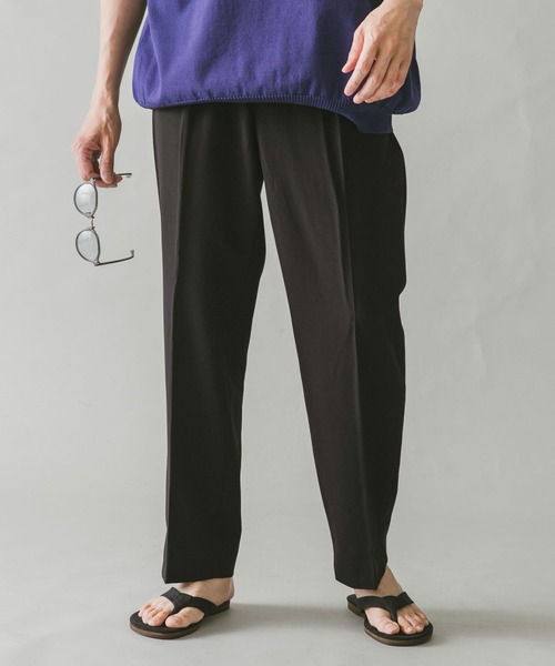 URBAN RESEARCH DOORS（アーバンリサーチドアーズ）の「コンフォートトラウザー（その他パンツ・メンズ・ブラック/ブラウン/チャコールグレー/グリーン・SMALL/MEDIUM/LARGE）」の5枚目の写真