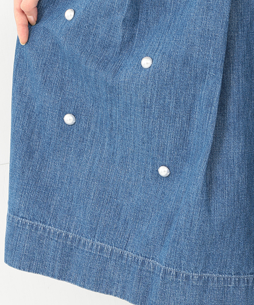 Ray BEAMS（レイビームス）の「●MUVEIL×Ray BEAMS  / 別注 デニム（デニムパンツ・レディース・ブルー・38/36）」の8枚目の写真