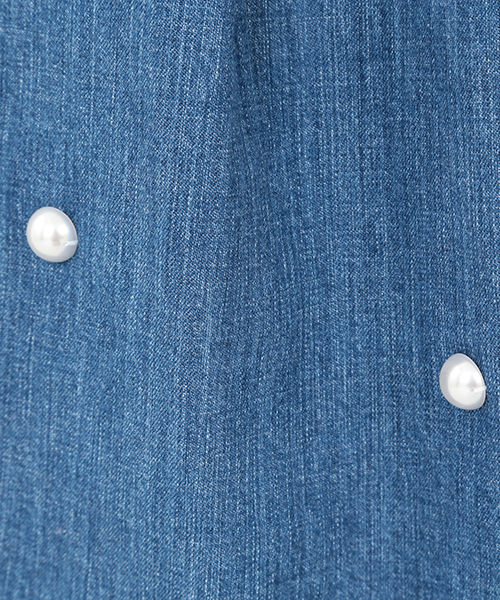 Ray BEAMS（レイビームス）の「●MUVEIL×Ray BEAMS  / 別注 デニム（デニムパンツ・レディース・ブルー・38/36）」の9枚目の写真