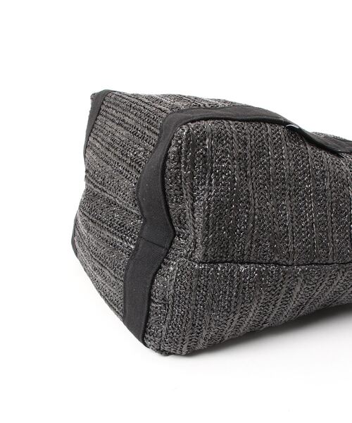 Samansa Mos2 blue（サマンサモスモスブルー）の「雑材2WAYトートバッグ（トートバッグ・レディース・ブラック/ベージュ/キャメル・ﾌﾘ-）」の5枚目の写真