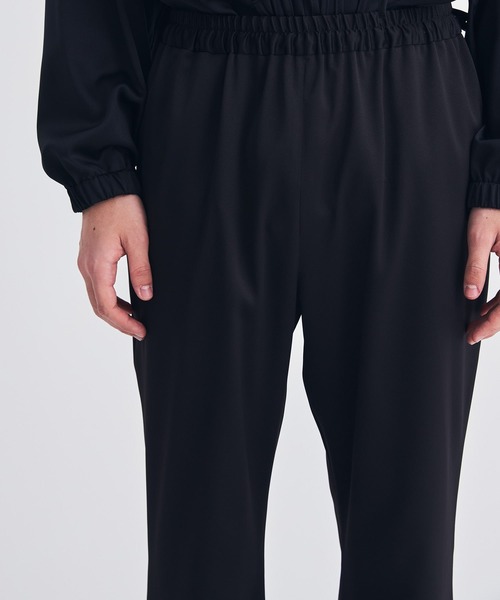 STUDIOUS（ステュディオス）の「EX.Satin pajama pants（スラックス・メンズ・ブラック・FREE）」の14枚目の写真