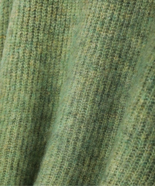 ap retro（アプレトロ）の「モヘアタッチミックスクルーネックニット / ラグランニット（ニット/セーター・レディース・オフホワイト/グリーン/杢グレー/グレイッシュベージュ/オレンジ・FREE）」の18枚目の写真