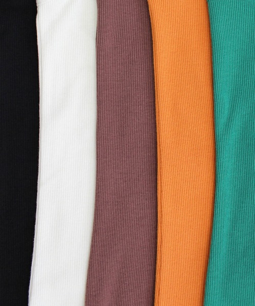 MLI'A（エムリア）の「マーメイドリブキャミワンピース（ワンピース・レディース・ブラック/オレンジ/グリーン/モカ/アイボリー・M）」の20枚目の写真