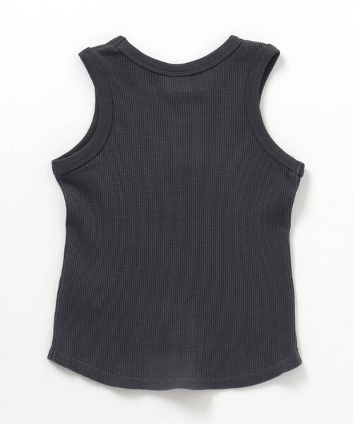 BREEZE（ブリーズ）の「ワッフルタンクトップ（タンクトップ・キッズ・ブラウン/ブルー/チャコール/キナリ・80/110/90/130/120/140/100）」の11枚目の写真