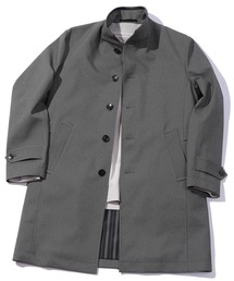 MEN'S BIGI | スタンドカラーバーズアイボンディングコート(チェスターコート)
