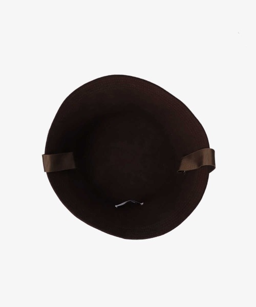 kaorinomori（カオリノモリ）の「kaorinomori カレルハット（ハット・レディース・ダークグリーン/ブラウン・M/57.5cm）」の13枚目の写真