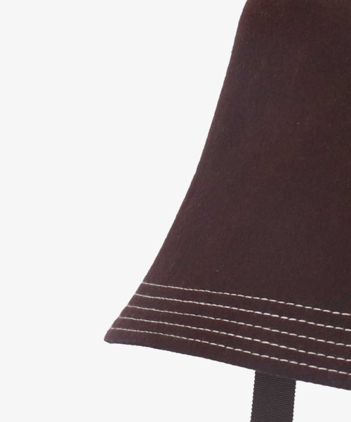 kaorinomori（カオリノモリ）の「kaorinomori カレルハット（ハット・レディース・ダークグリーン/ブラウン・M/57.5cm）」の14枚目の写真