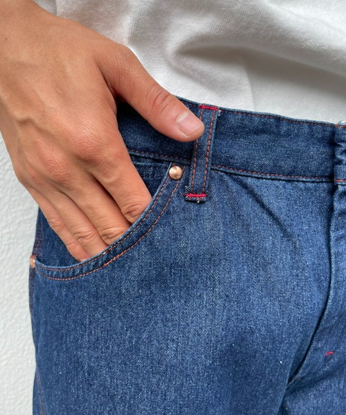 BIG MAC（ビッグマック）の「【BIG MAC/ビッグマック】ペインターパンツ（デニムパンツ・メンズ・ブラック/インディゴブルー・MEDIUM/LARGE）」の7枚目の写真