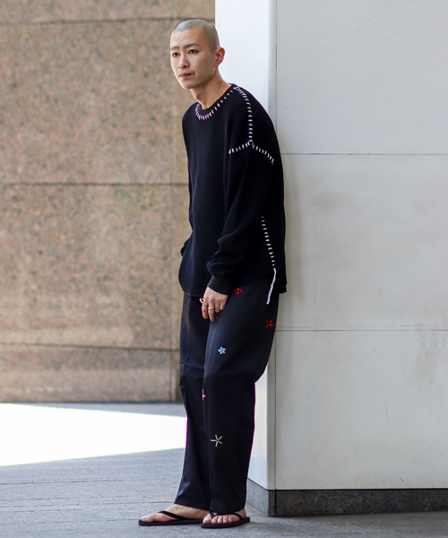 JOINT WORKS（ジョイントワークス）の「CRAFT WAFFLE LS / クラフトワッフルロングスリーブ（Tシャツ/カットソー・メンズ・ブラック/アイボリー・MEDIUM/LARGE）」の14枚目の写真