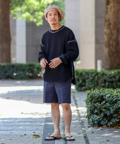 JOINT WORKS（ジョイントワークス）の「CRAFT WAFFLE LS / クラフトワッフルロングスリーブ（Tシャツ/カットソー・メンズ・ブラック/アイボリー・MEDIUM/LARGE）」の18枚目の写真