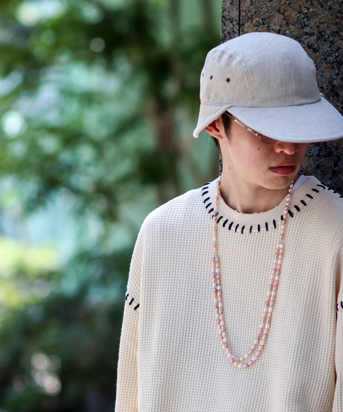 JOINT WORKS（ジョイントワークス）の「CRAFT WAFFLE LS / クラフトワッフルロングスリーブ（Tシャツ/カットソー・メンズ・ブラック/アイボリー・MEDIUM/LARGE）」の19枚目の写真