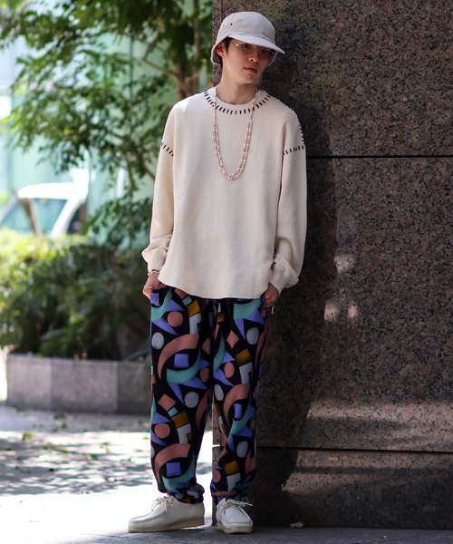 JOINT WORKS（ジョイントワークス）の「CRAFT WAFFLE LS / クラフトワッフルロングスリーブ（Tシャツ/カットソー・メンズ・ブラック/アイボリー・MEDIUM/LARGE）」の21枚目の写真