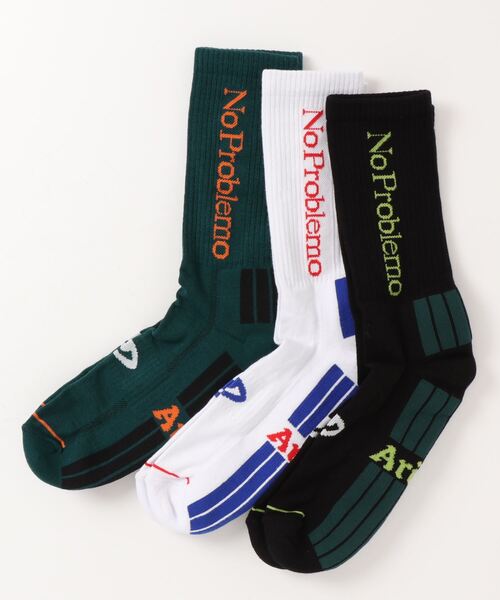 ARIES（アリーズ）の「Aries 3 PACK No Problemo Socks FTAR00049（ソックス/靴下・レディース・マルチ・M-L）」の9枚目の写真