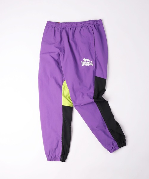 LONSDALE(ロンズデール)の「LONSDALE ナイロンワッシャー ジョガーパンツ(その他パンツ・メンズ・ブラック/グリーン/パープル・LL/L/M)」の6枚目の写真