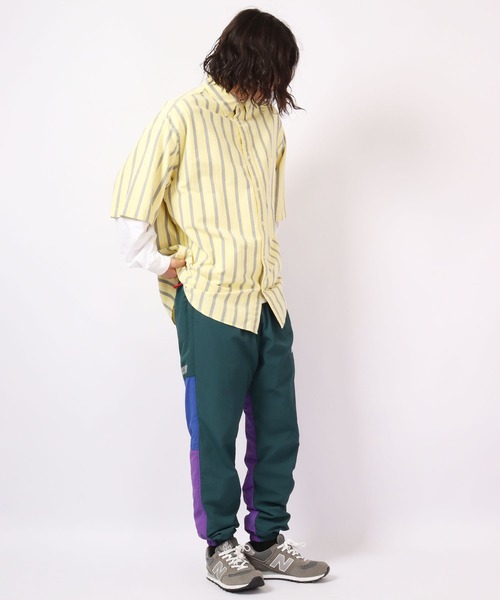 LONSDALE(ロンズデール)の「LONSDALE ナイロンワッシャー ジョガーパンツ(その他パンツ・メンズ・ブラック/グリーン/パープル・LL/L/M)」の17枚目の写真