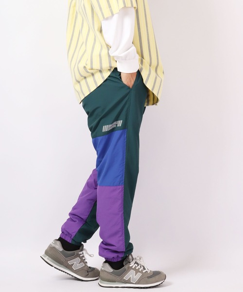 LONSDALE(ロンズデール)の「LONSDALE ナイロンワッシャー ジョガーパンツ(その他パンツ・メンズ・ブラック/グリーン/パープル・LL/L/M)」の14枚目の写真